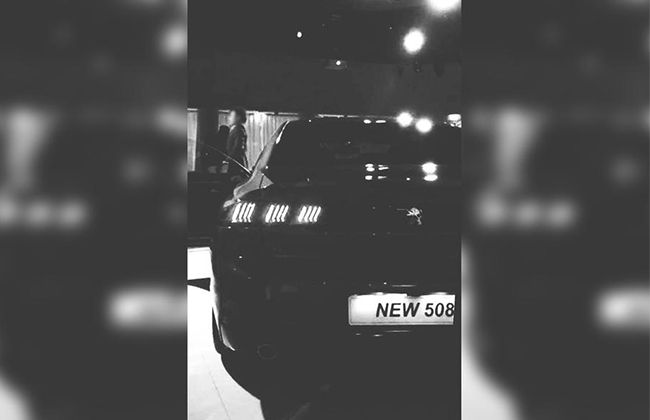 Upcoming 2018 Peugeot 508 gets stylish rear - Reveals leaked images