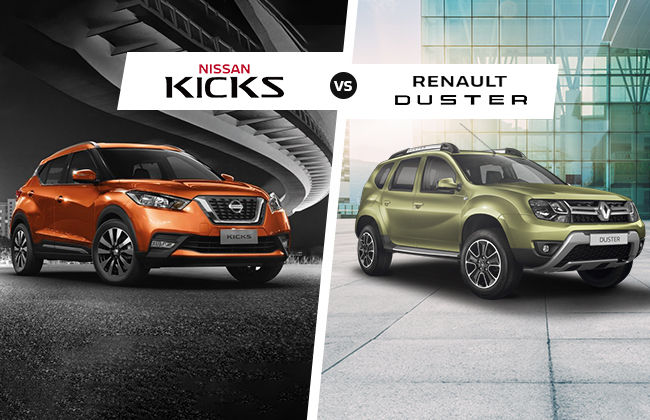 Nissan Kicks vs Renault Duster - The two cross giant stand in the same ring