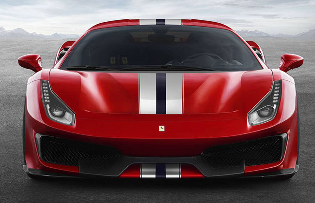Ferrari Pista coming to Geneva Motor Show