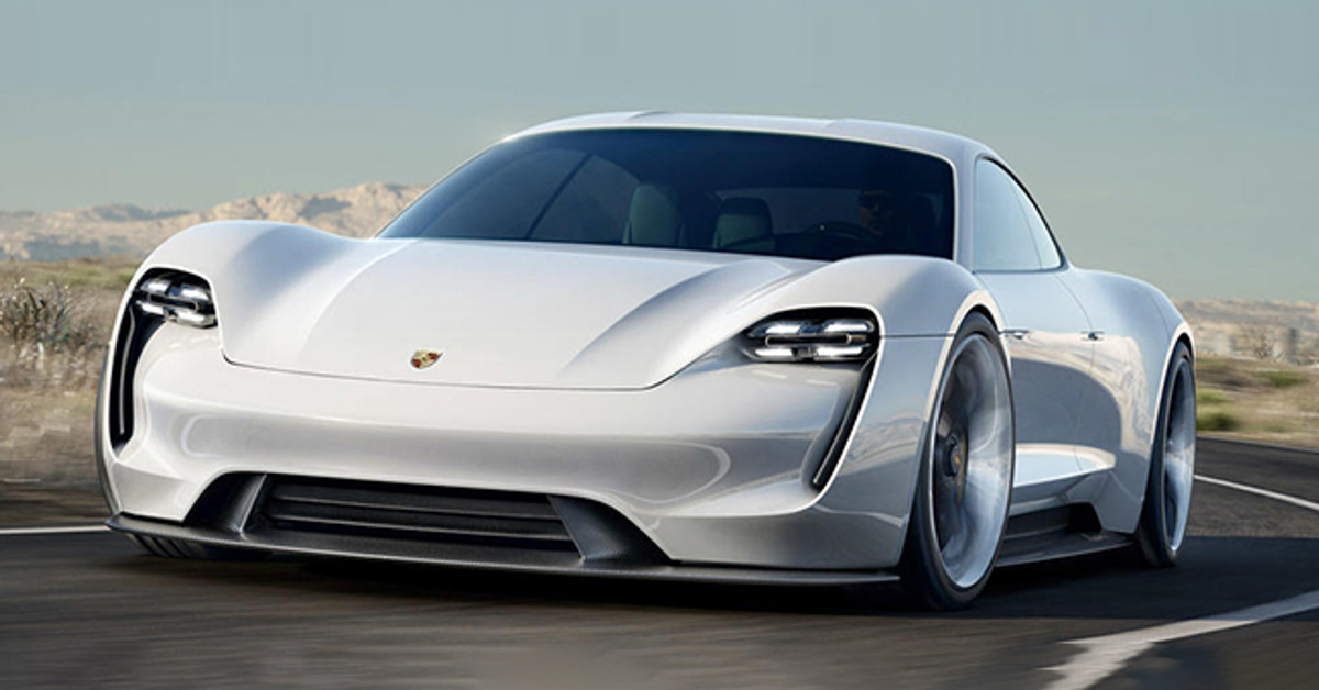 Porsche releases Mission E production snaps