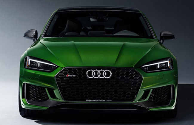 Audi RS5 Sportback revealed at the 2018 New York Auto Show