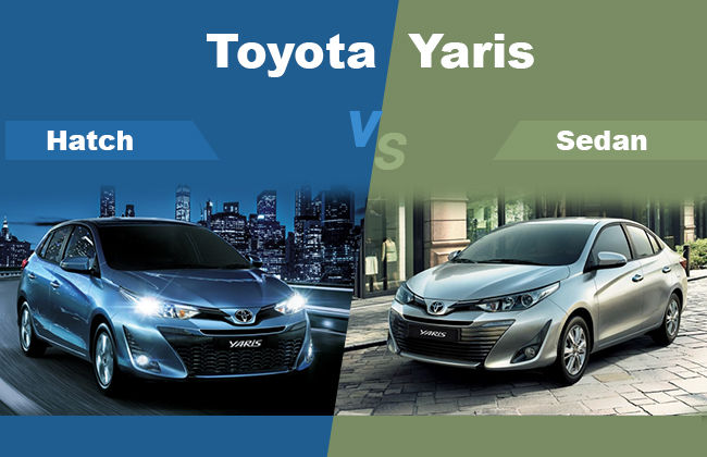 Toyota Yaris Hatchback vs Sedan - What’s the difference? 