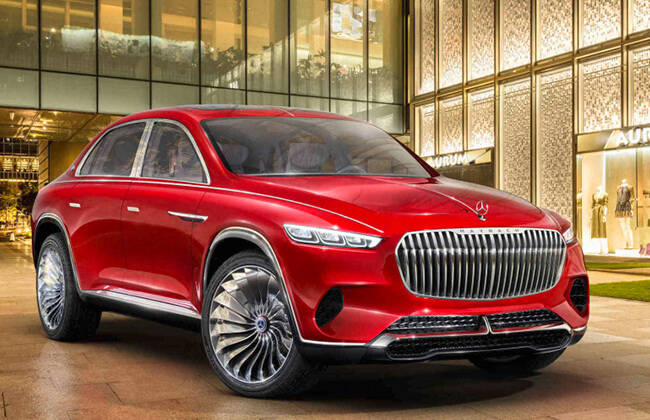 Mercedes-Maybach SUV concept to be unveiled on April 25