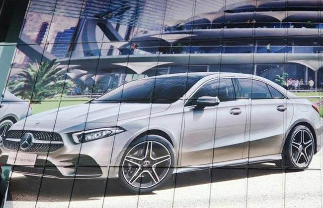 Mercedes A-Class sedan leaked prior to 2018 Beijing Debut