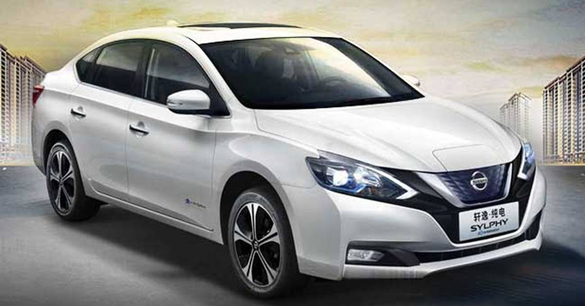 Nissan Sylphy now gets EV version, drivetrain taken from Leaf