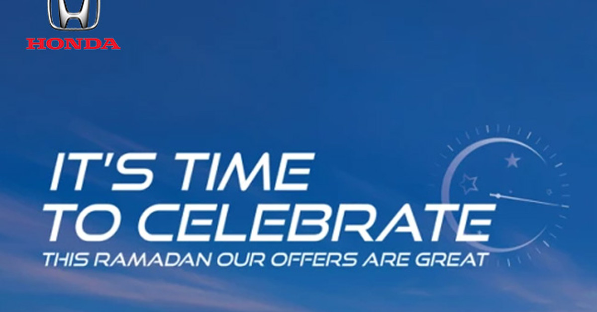 Al Futtaim Honda announces Ramadan offers