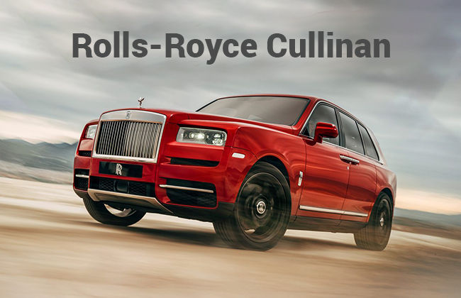 Rolls-Royce enters into the super-premium SUV segment with its latest Cullinan