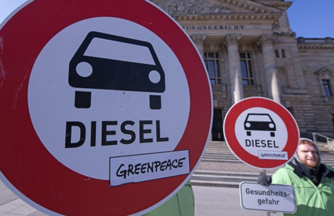 German cities officially allowed to ban old diesel cars