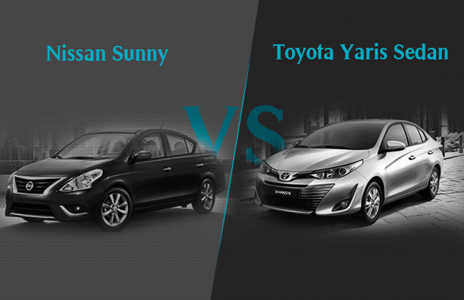Nissan Sunny vs Toyota Yaris Sedan: Which one is more practical?