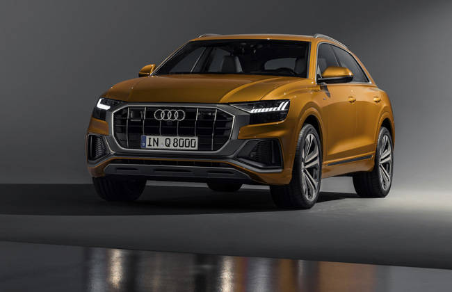 Audi brings in the Q8 SUV-coupe; a direct competitor to the BMW X6