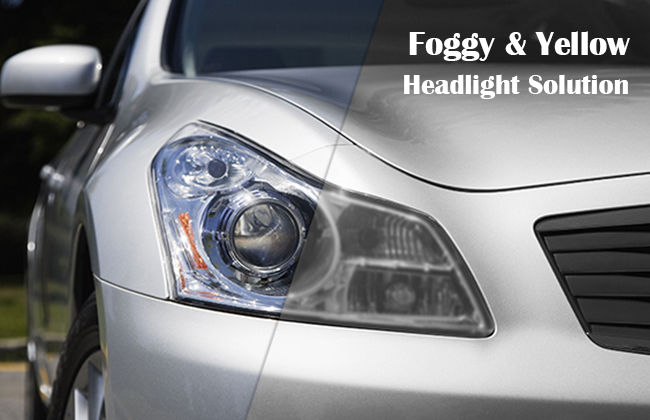 How to prevent your headlights from turning foggy and yellow 