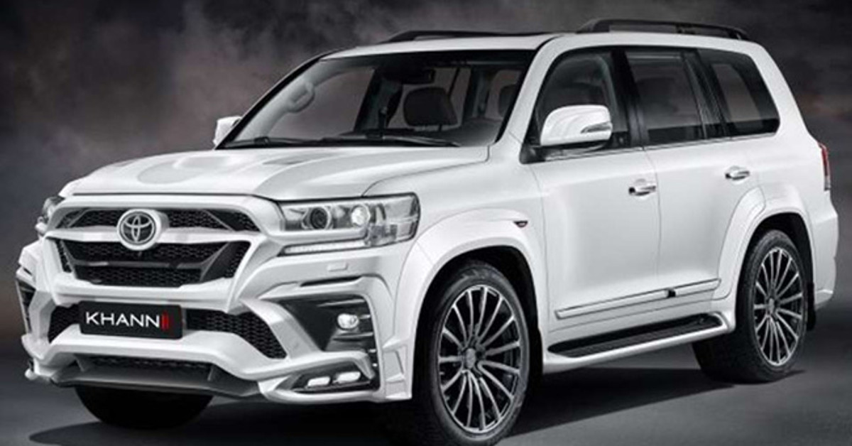 Khann Design makes cosmetic changes on the Land Cruiser