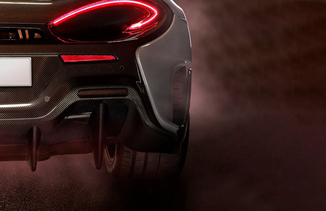 McLaren’s next model teased with top-exit exhausts