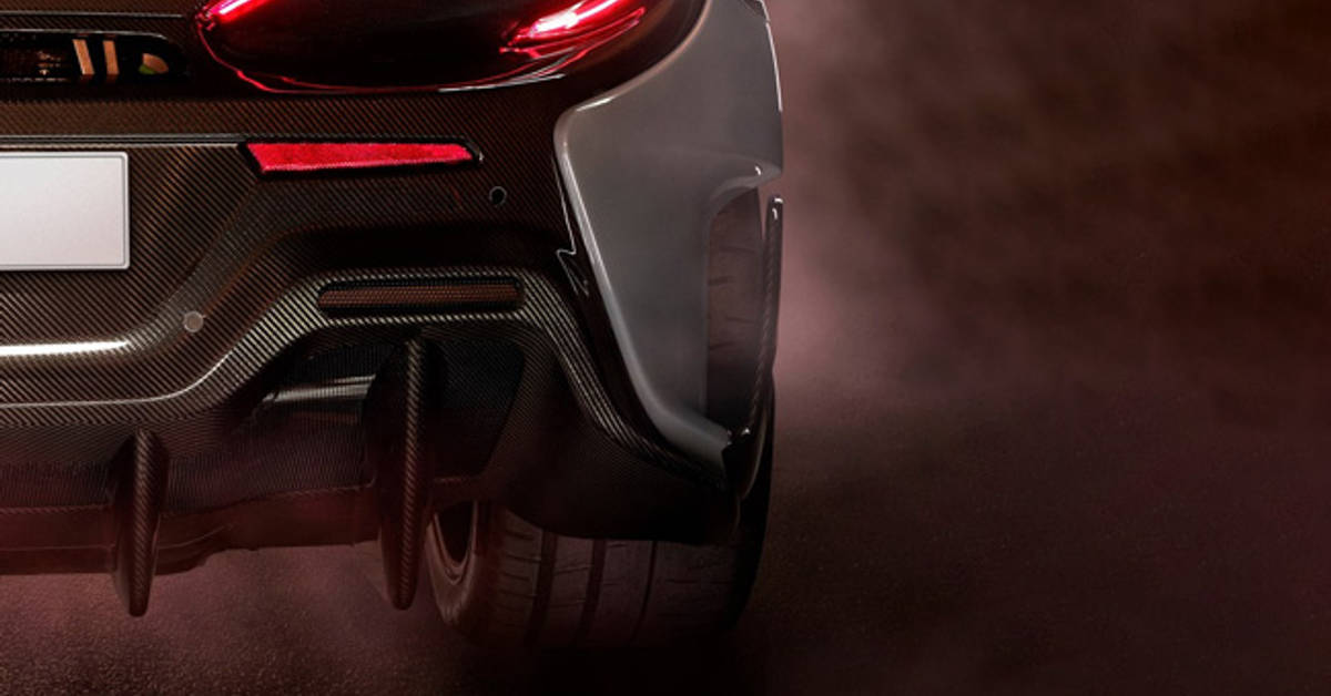 McLaren’s next model teased with top-exit exhausts