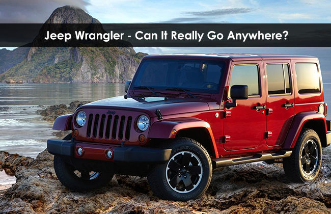 Jeep Wrangler - Can the boxy car really have the go-anywhere capability?