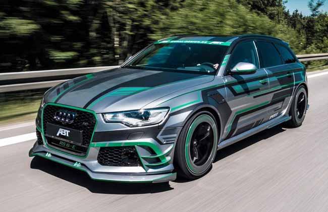 ABT Sportline reveals a hybrid version of RS6 with booster electric engine