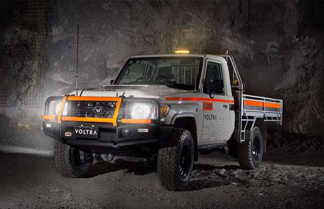 This pure electric Toyota Land Cruiser is designed to go anywhere 