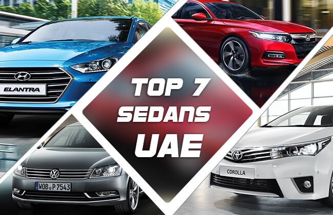 Top 7 sedans you can buy in the UAE