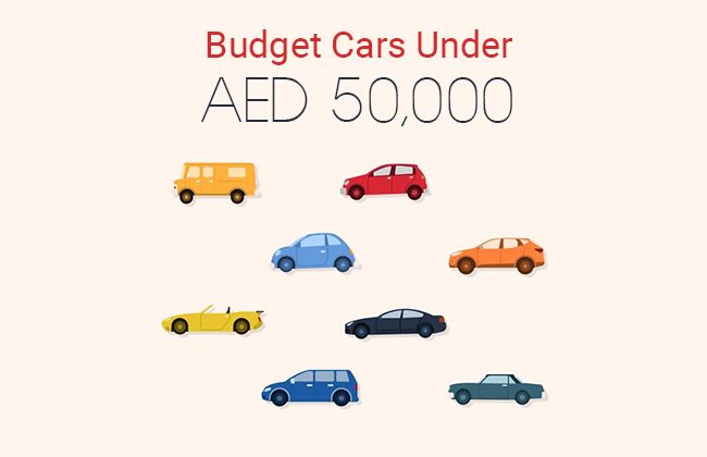 Top budget cars under AED 50,000