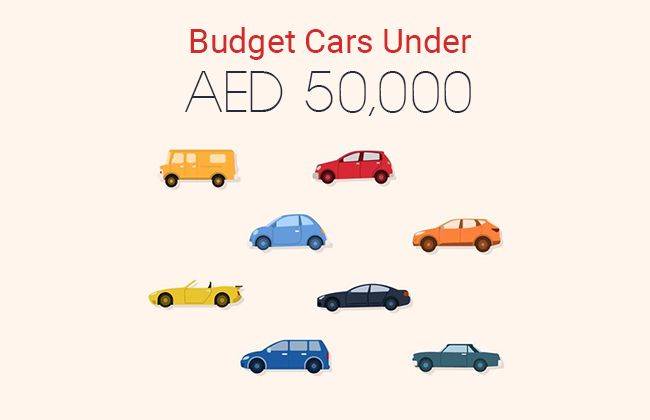 Top budget cars under AED 50,000