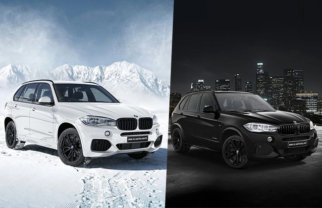 Limited black and white BMW X5 announced