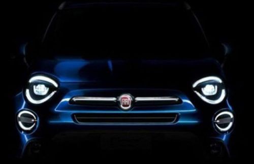 Fiat 500X’s facelift teased before the official debut