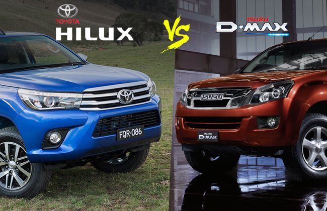 Toyota Hilux vs Isuzu D-Max - The question of utility over premiumness