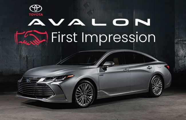 2019 Toyota Avalon - First impression 