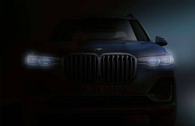 BMW officially teases X7 seven-seater