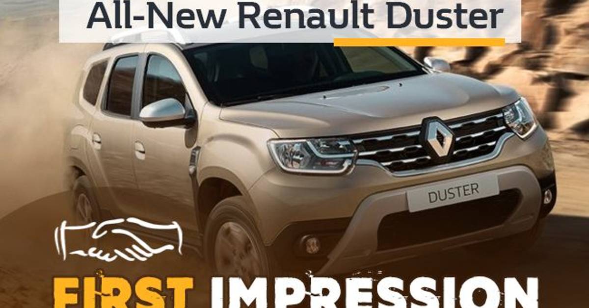 All-new Renault Duster - First impression 