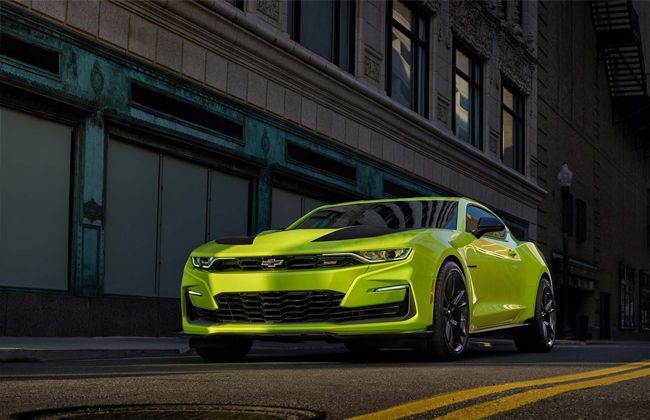 2019 Chevy Camaro in new colour up for SEMA show