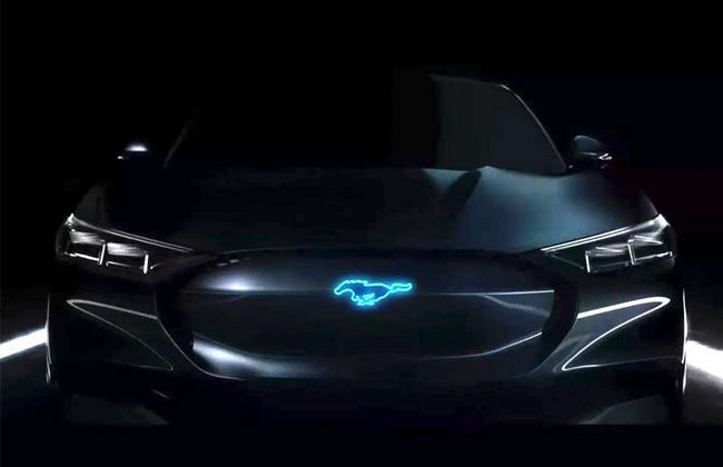 Ford Mustang Hybrid revealed in a teaser video
