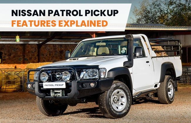 Nissan Patrol Pickup: Features explained