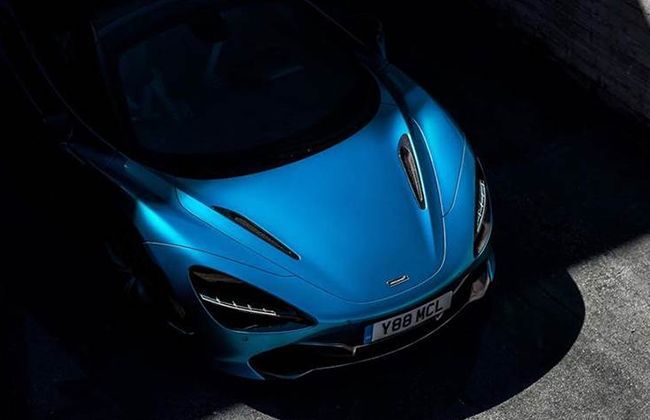 McLaren reveals teaser image for its upcoming 720S Spider convertible