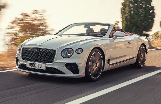 The new Bentley Continental GT Convertible is, fast!