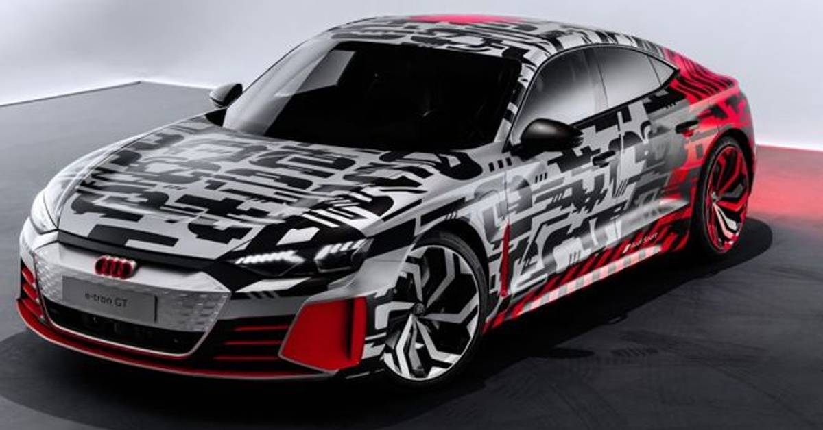 Audi e-tron GT concept teased; to be displayed at LA Auto Show 