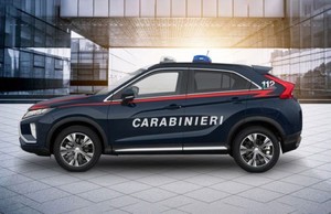 Mitsubishi Eclipse Cross is now a police car