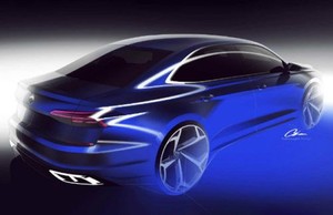 2020 Volkswagen Passat teased ahead of Detroit debut