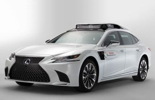 Toyota to show off autonomous driving prototype P4 at 2019 CES