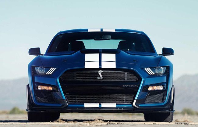 Mustang-based 2020 Shelby GT500 unwrapped