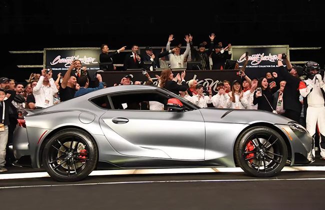 First 2020 Toyota Supra auctioned for $2.1 million