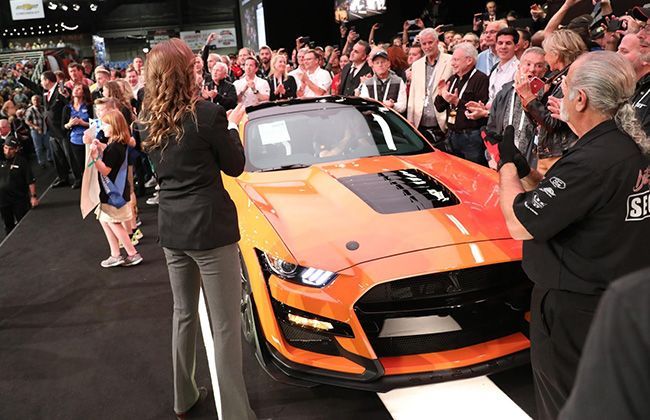 First 2020 Shelby GT500 sold for a whopping $ 1.1 million