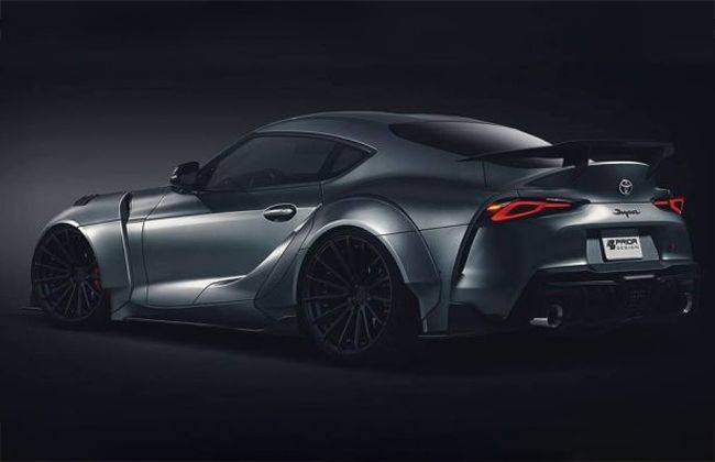 Next-gen A90 Toyota Supra gets aesthetic treatment