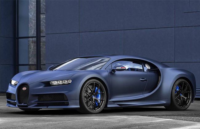 For Bugatti’s 110th birthday, the company gifts itself a special edition Chiron Sport