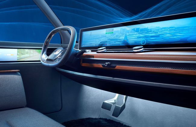 Interior of the Honda EV prototype for Geneva Motor Show teased