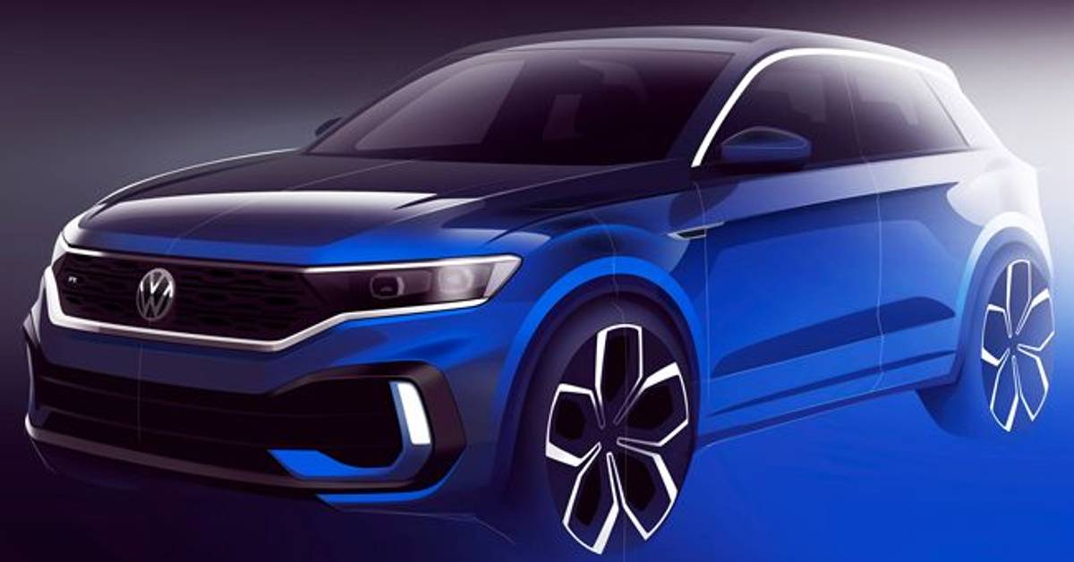 Sneak peek: Volkswagen T-Roc R ahead of its Geneva debut