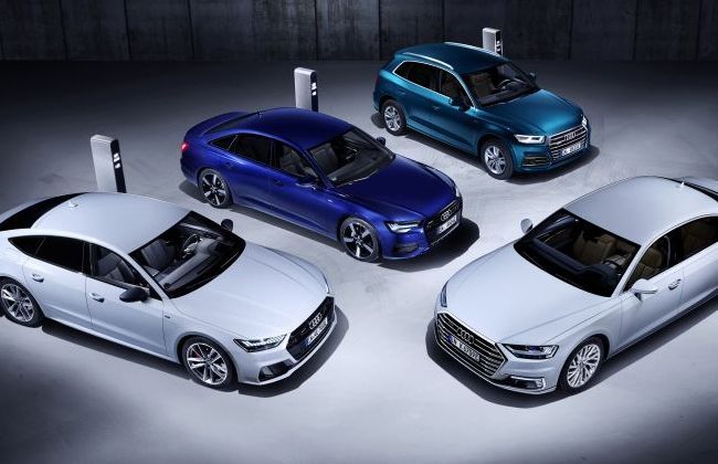 Audi A6, A7 Sportback, A8, and Q5 plug-in hybrid variants unveiled 