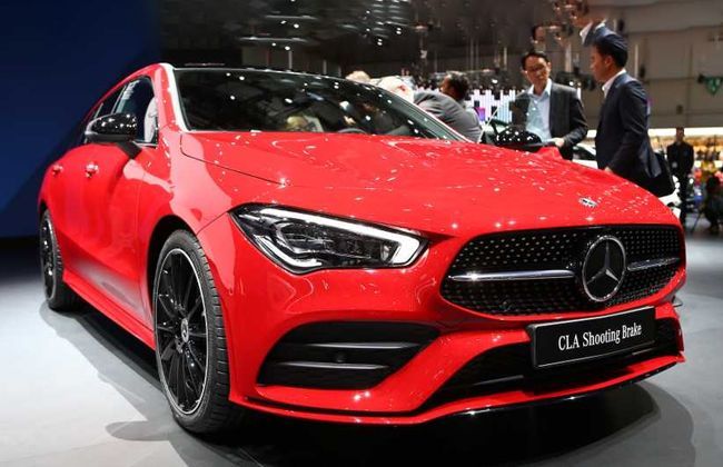 Second-generation Mercedes-Benz CLA Shooting Brake unveiled at Geneva