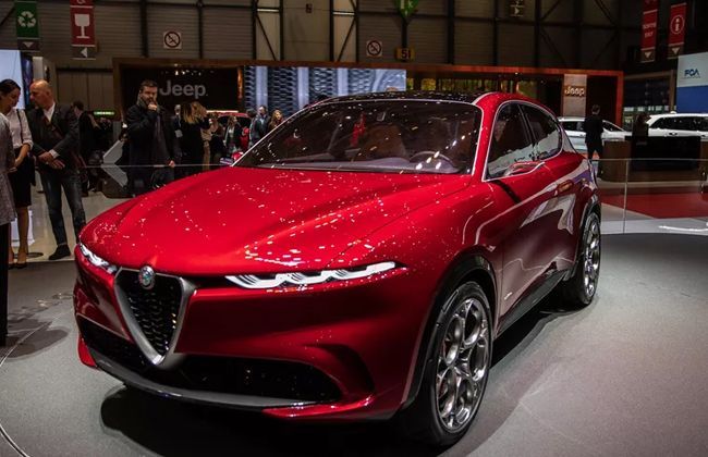 Tonale SUV concept unveiled by Alfa Romeo