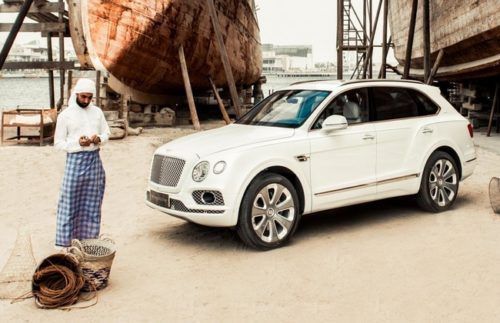 Bentayga Bentayga Mulliner Pearl of the Gulf edition revealed in the UAE